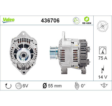 generátor VALEO 436706