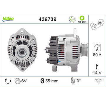 generátor VALEO 436739