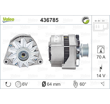 generátor VALEO 436785