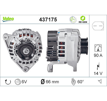 generátor VALEO 437175
