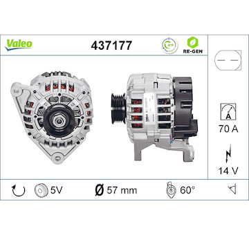 generátor VALEO 437177