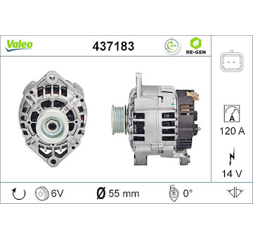 generátor VALEO 437183