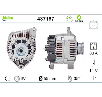 generátor VALEO 437197
