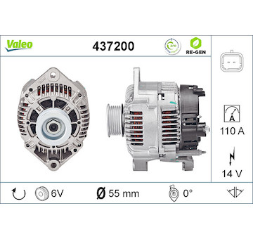 generátor VALEO 437200