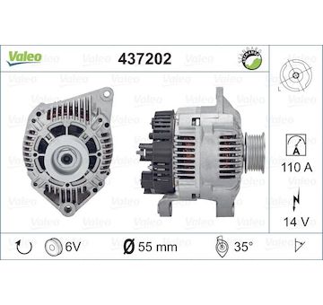 generátor VALEO 437202