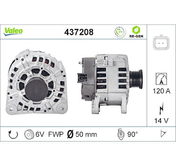 generátor VALEO 437208