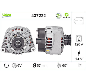 generátor VALEO 437222