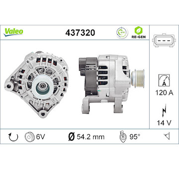 generátor VALEO 437320