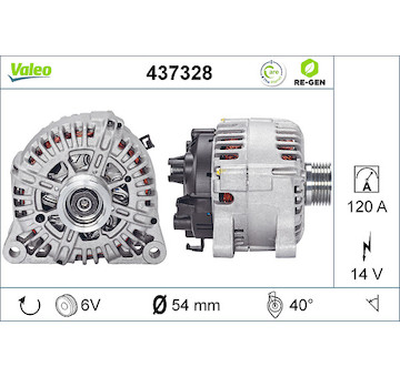 generátor VALEO 437328