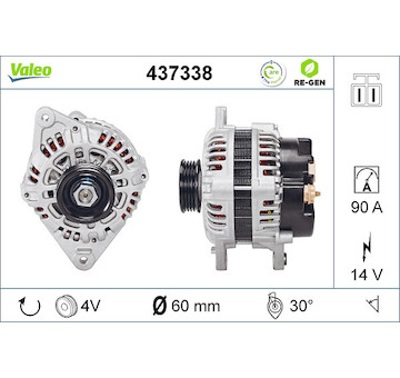 generátor VALEO 437338