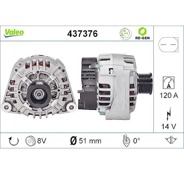 generátor VALEO 437376