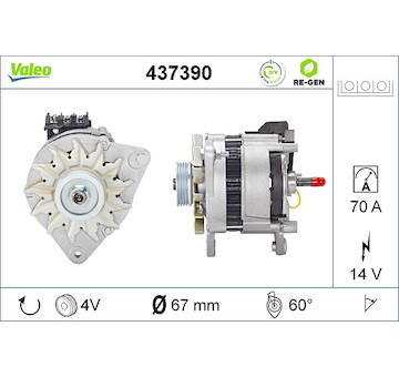 generátor VALEO 437390