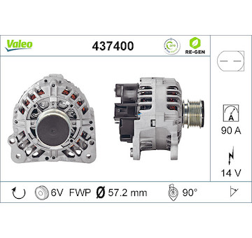 generátor VALEO 437400