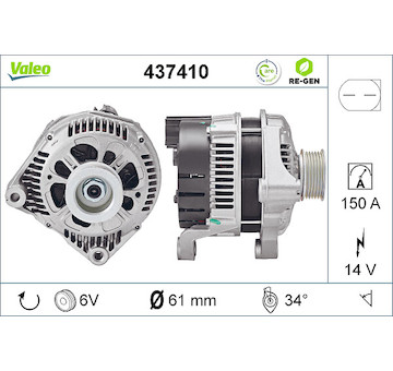 generátor VALEO 437410