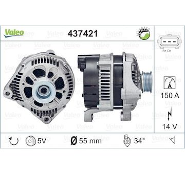 generátor VALEO 437421