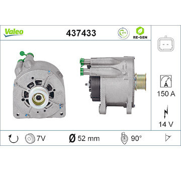 generátor VALEO 437433