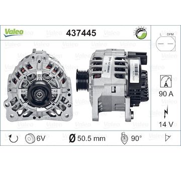 generátor VALEO 437445