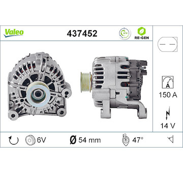 generátor VALEO 437452