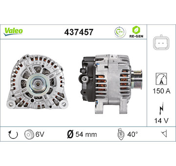 generátor VALEO 437457
