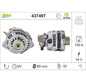 generátor VALEO 437497