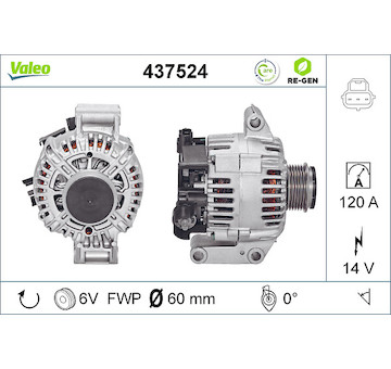generátor VALEO 437524