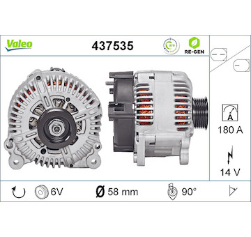 generátor VALEO 437535