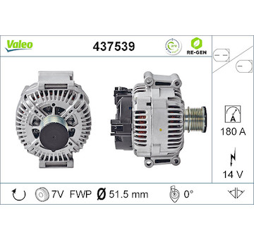 generátor VALEO 437539