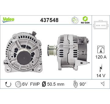 generátor VALEO 437548