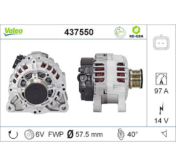 generátor VALEO 437550