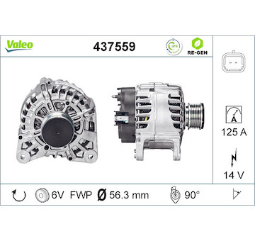 generátor VALEO 437559