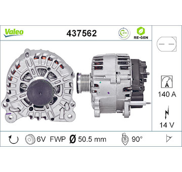 generátor VALEO 437562