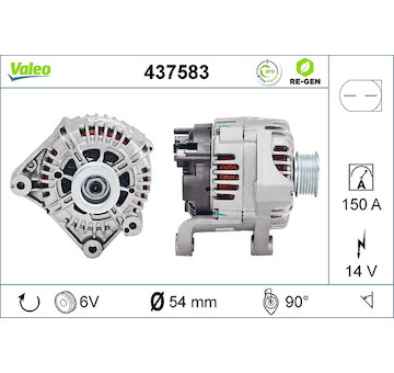 generátor VALEO 437583