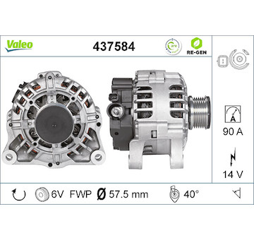 generátor VALEO 437584