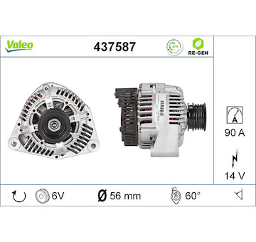 generátor VALEO 437587