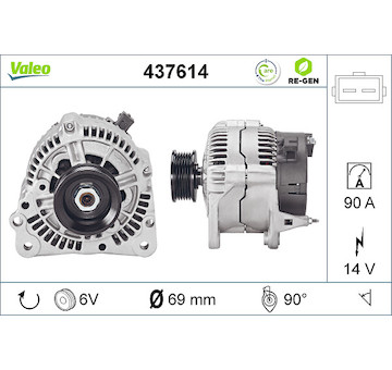 generátor VALEO 437614