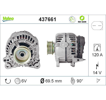generátor VALEO 437661