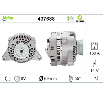 generátor VALEO 437688