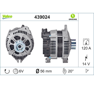 generátor VALEO 439024