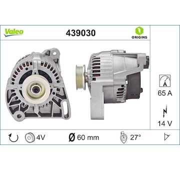 generátor VALEO 439030