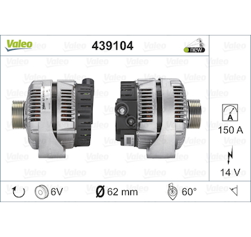 generátor VALEO 439104