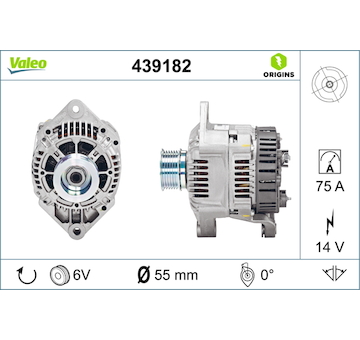 generátor VALEO 439182