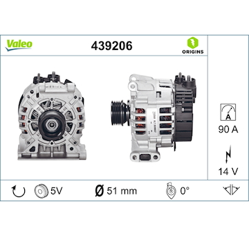 generátor VALEO 439206
