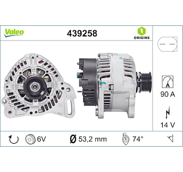 generátor VALEO 439258