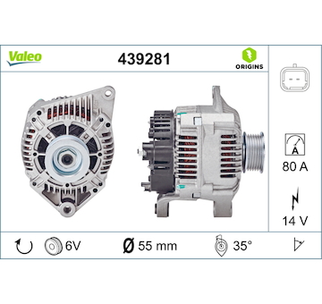 generátor VALEO 439281