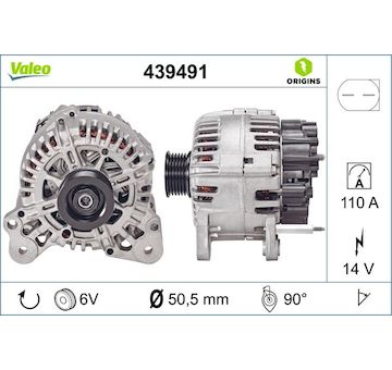 generátor VALEO 439491