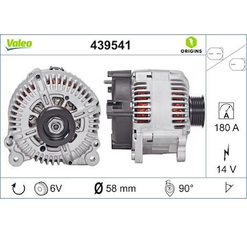 generátor VALEO 439541