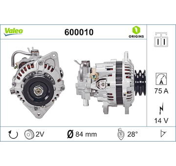 generátor VALEO 600010