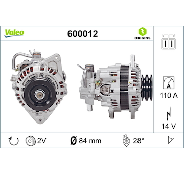 generátor VALEO 600012