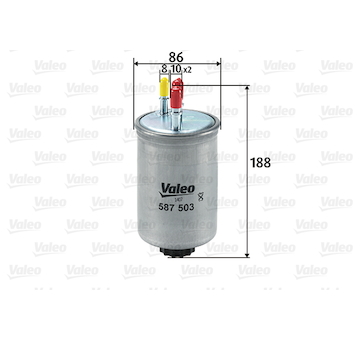 palivovy filtr VALEO 587503
