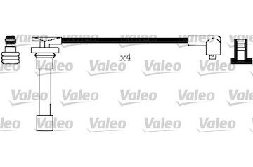 Sada kabelů pro zapalování VALEO 346598